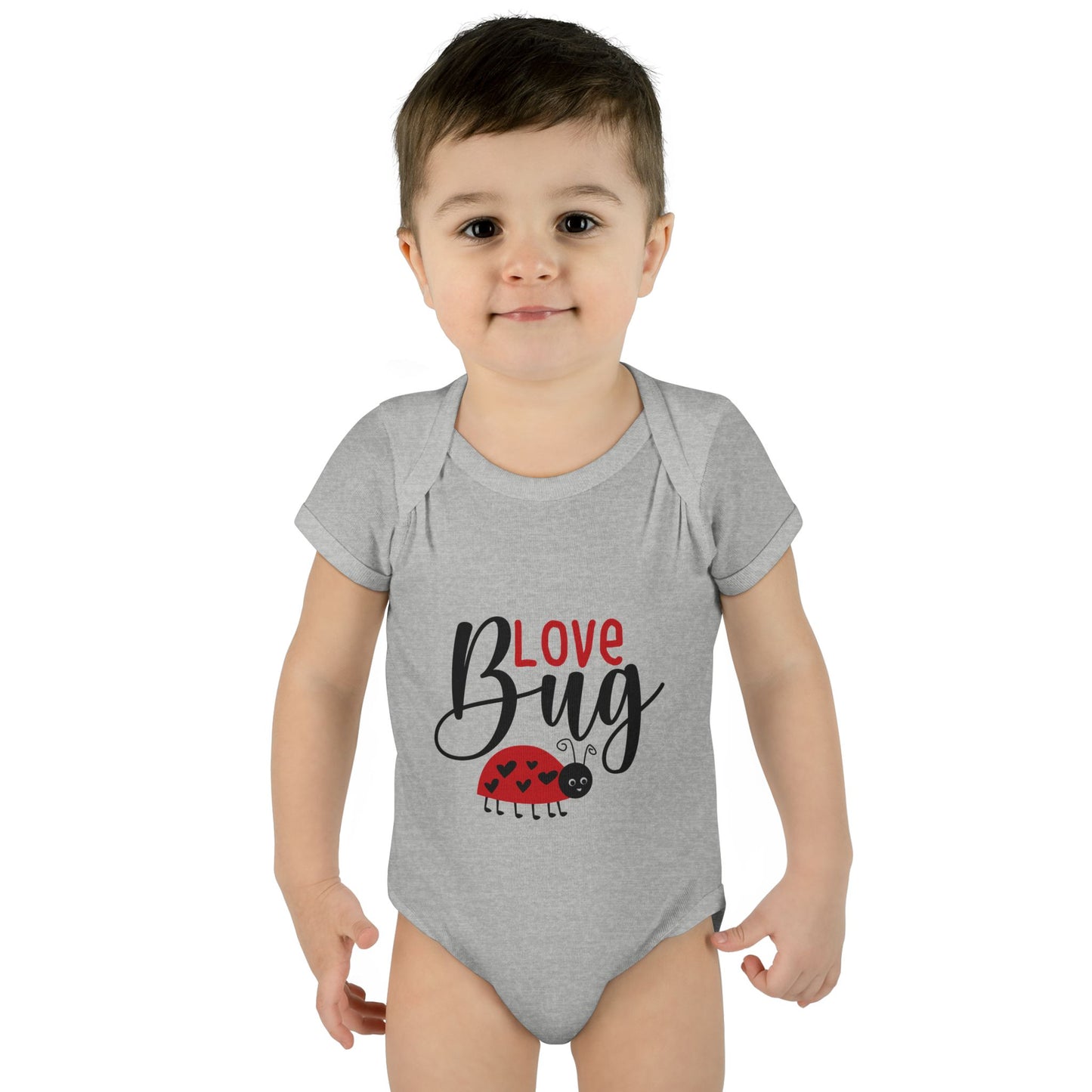 Love Bug Infant Bodysuit, Cute Baby Outfit, Toddler Gift, Baby Shower Present, Valentine's Day Apparel, Spring Fashion