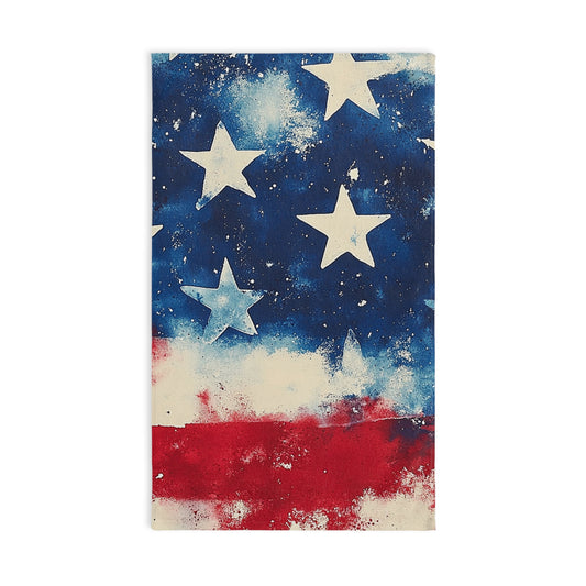 Patriotic Hand Towel with Stars and Stripes Design, USA Theme for Kitchen or Bathroom, Perfect for July 4th Celebrations, Ideal Gift [...]