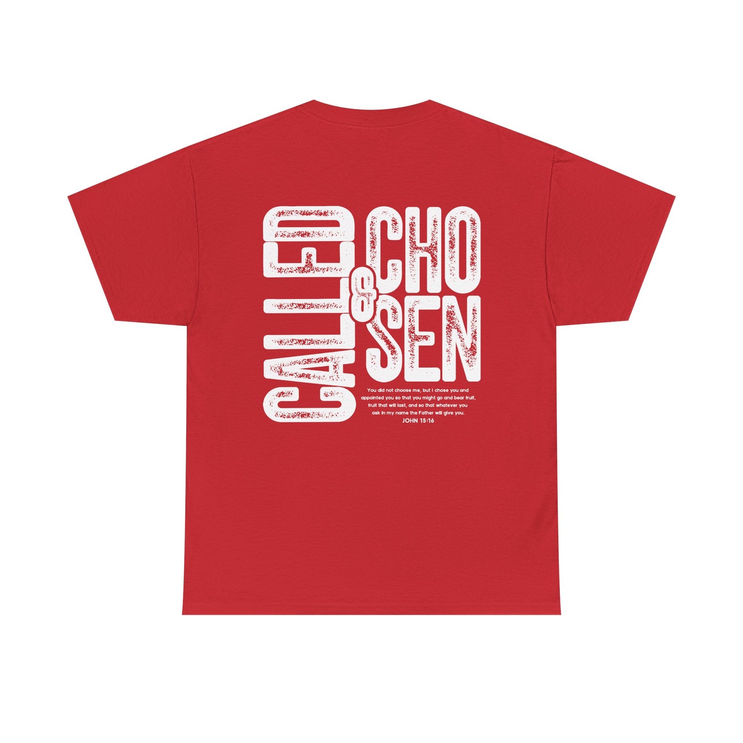 Unisex Heavy Cotton Tee - Called & Chosen, Inspirational Graphic Shirt, Faith-Based Apparel, Everyday Casual Wear, Perfect Gift for [...]