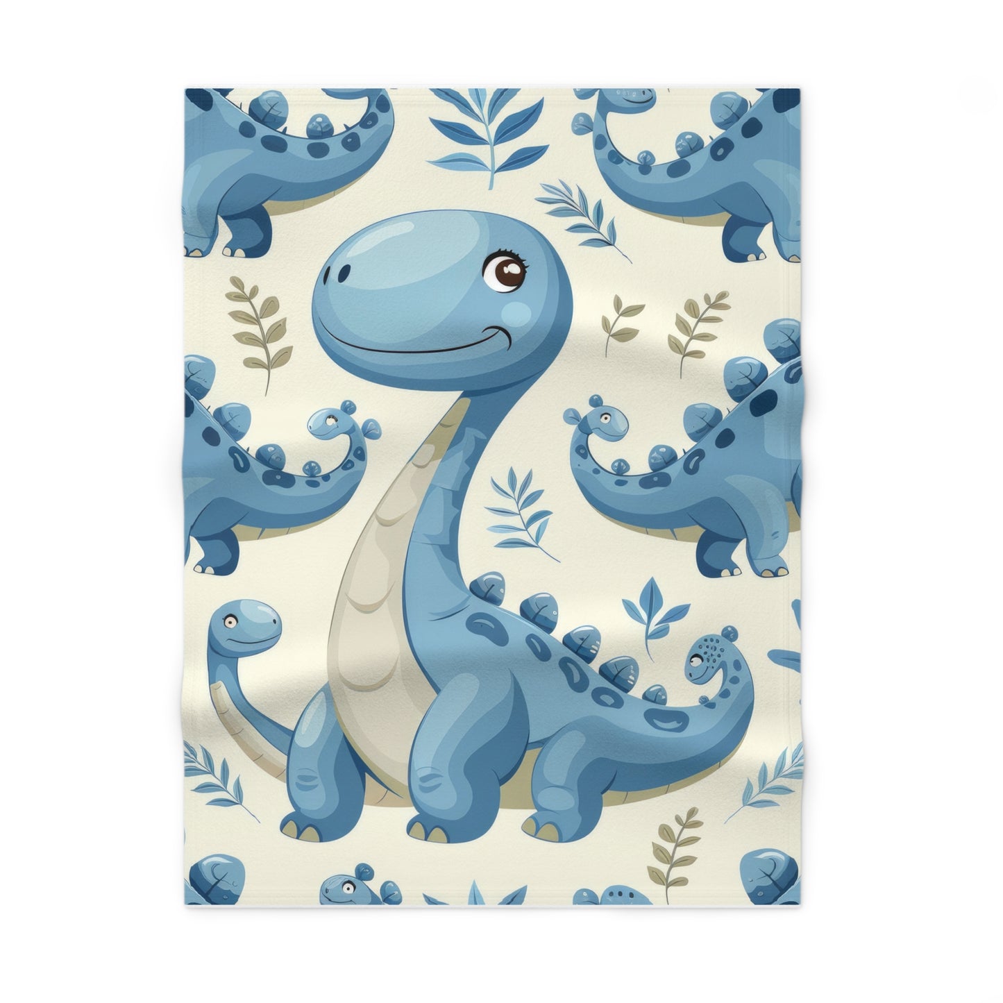 Dino Dreams Soft Fleece Baby Blanket, Cute Dinosaur Nursery Decor, Baby Gift, Plush Blanket for Baby Showers, Toddler Blanket, [...]