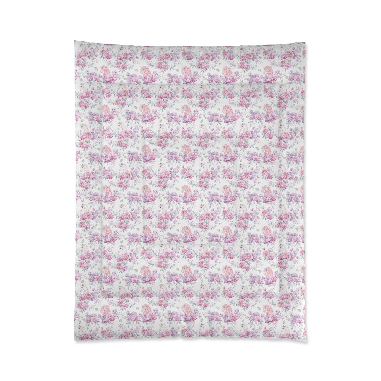 Floral Comforter Set - Cozy Blanket for Bedroom Decor, Spring Home Essentials, Wedding Gift, Soft Bedding, Boho Style, Cozy Room Accents