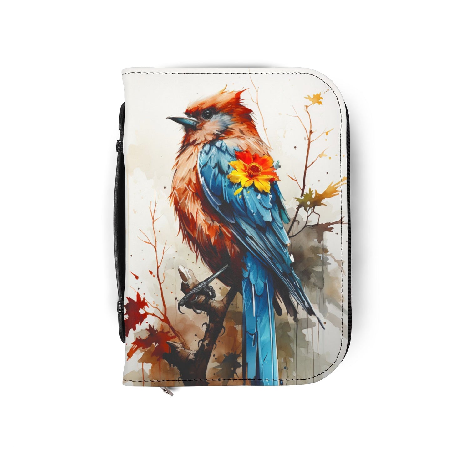 Artistic Bible Cover with Colorful Bird Design, Stylish Religious Gift, Inspirational Journal Cover, Prayer Book Protector, Unique [...]