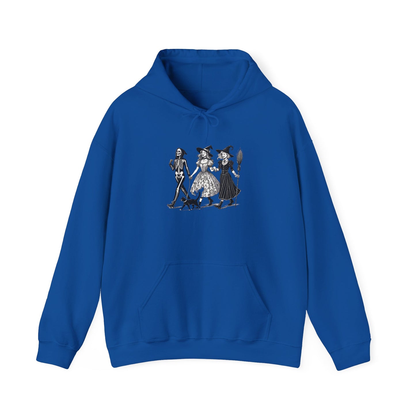 Whimsical Witchy Sweatshirt - Cozy Halloween Hoodie, Cute Gift for Fall, Unisex Casual Wear, Perfect for Parties