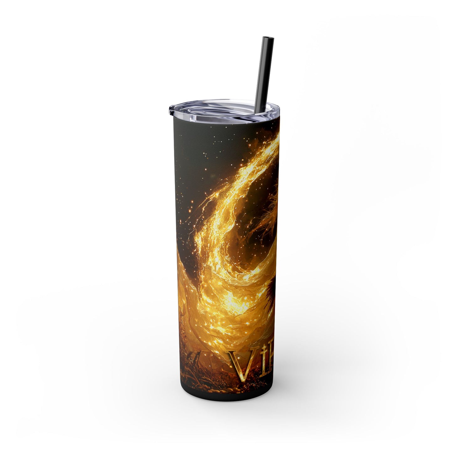 Enchanting Virgo Skinny Tumbler, 20oz - Perfect Gift for Wizards & Magic Lovers, Ideal for Halloween, Birthdays, or Daily Use