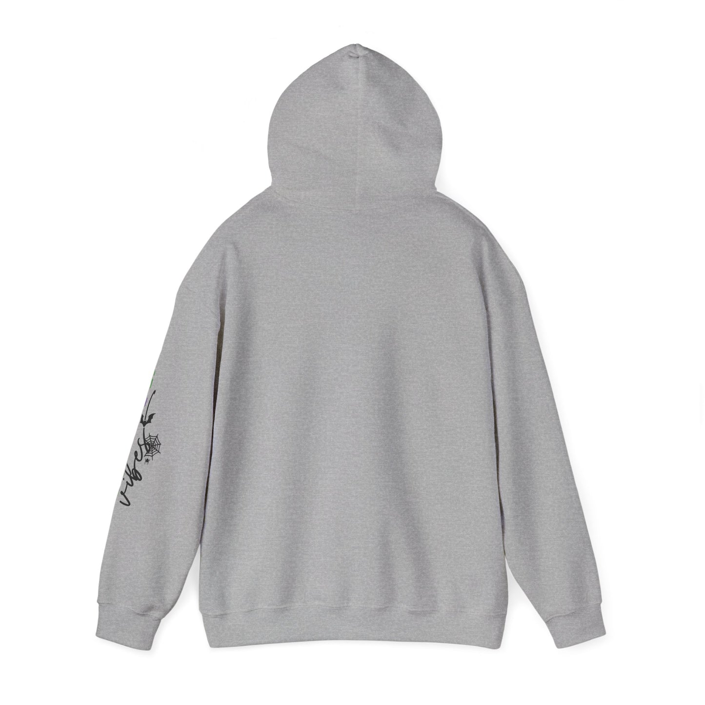 Spooky Vibes Hoodie, Unisex Fall Sweatshirt for Halloween, Cozy Casual Wear, Perfect Gift for Parties, Mens and Womens Clothing