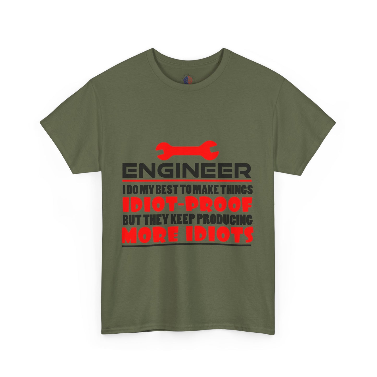 Engineer Humor T-Shirt, Funny Engineer Tee, Gift for Engineers, Casual Wear, Unique Engineer Present, Birthday Gift Idea