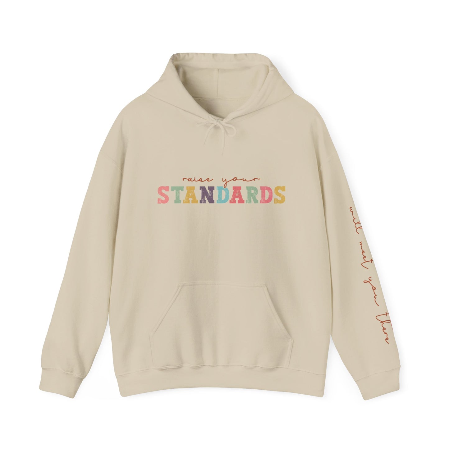 Colorful Inspirational Hooded Sweatshirt - Unisex, Cozy Gift, Motivational Wear, Trendy Apparel, Perfect for All Occasions