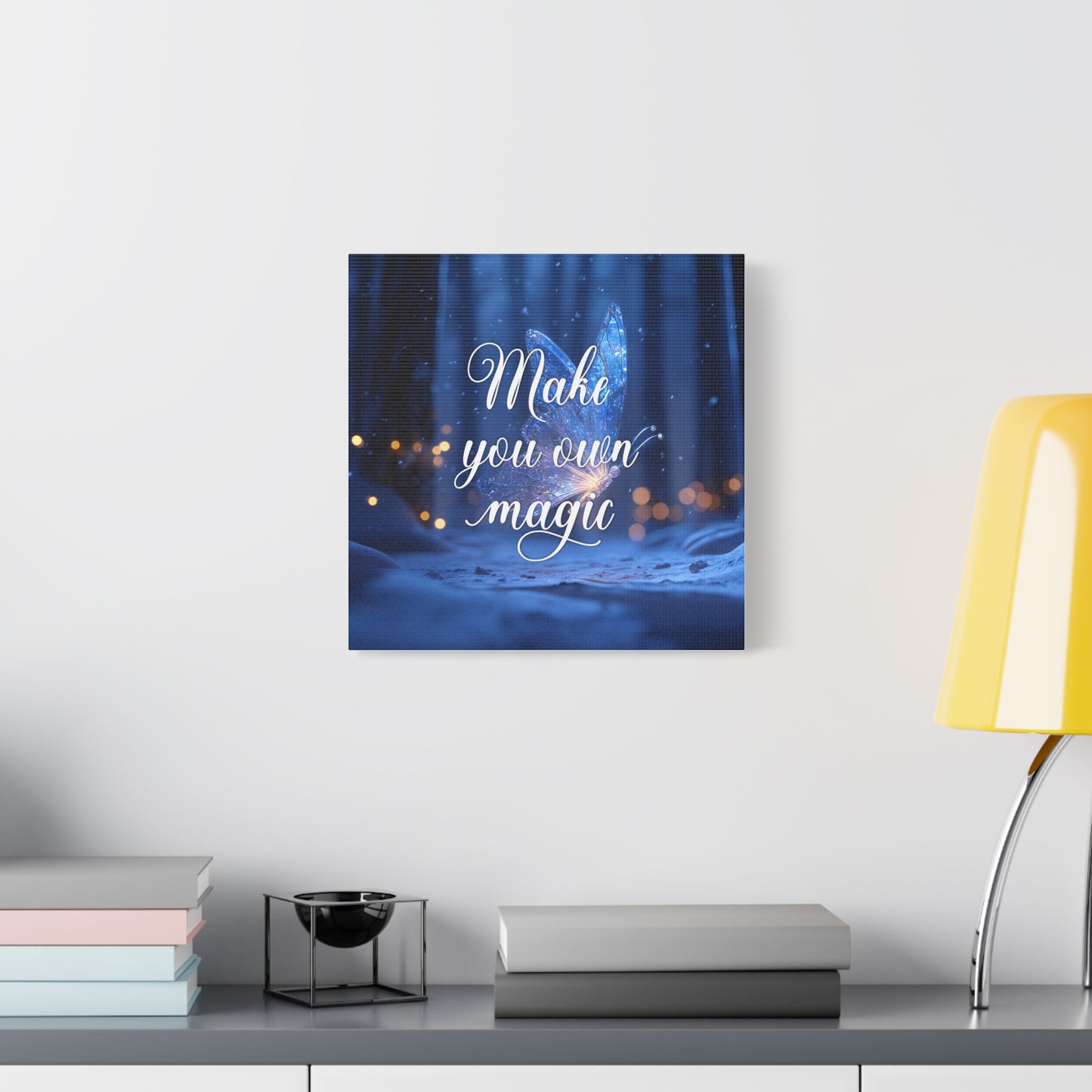 Make Your Own Magic Canvas Art - Enchanted Wall Decor, Inspirational Gift, Fairy-Themed Home Decor, Fantasy Art Print, Magical Living [...]