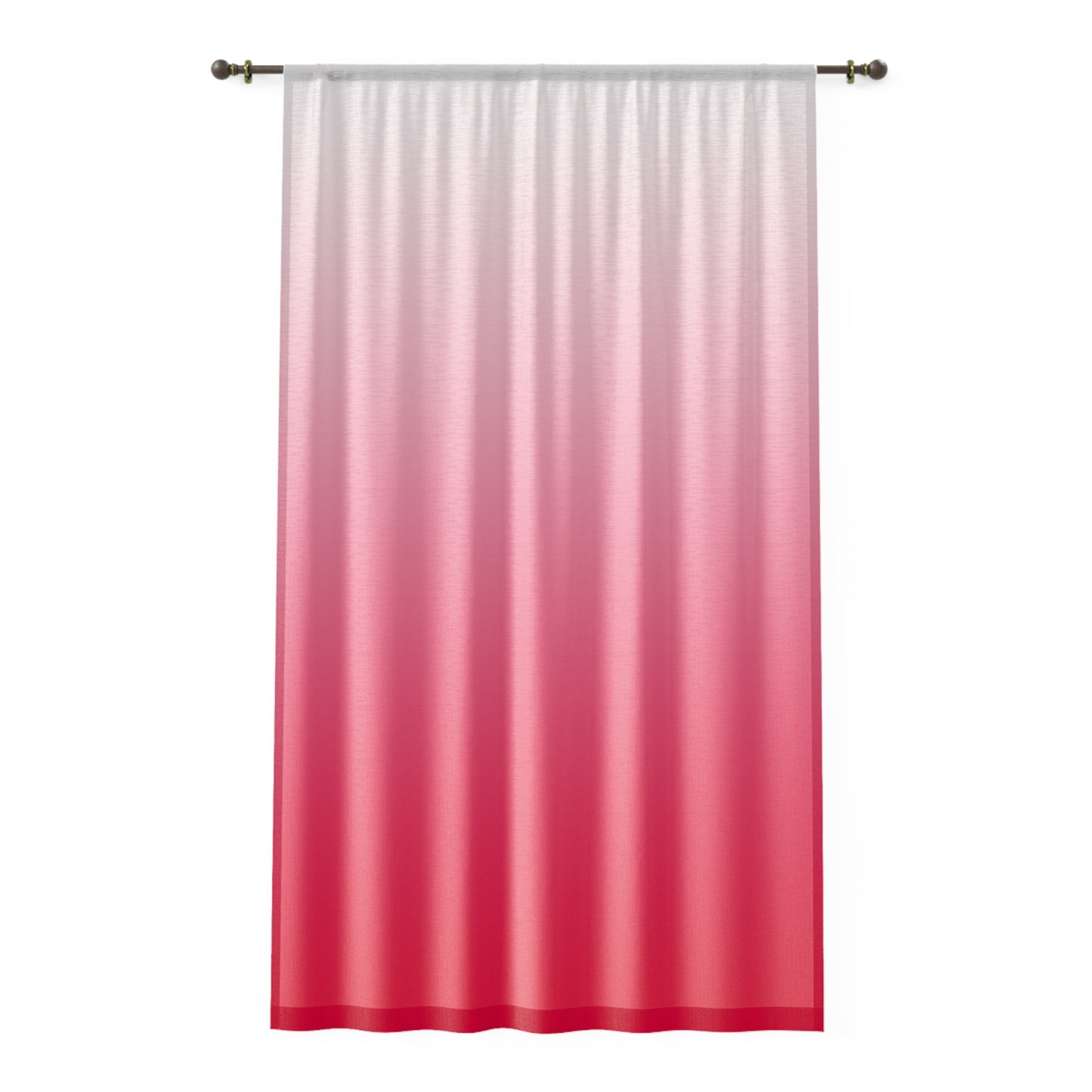 Gorgeous Ombre Sheer Window Curtain - Elegant Home Decor, Living Room Drapes, Bedroom Curtains, Wedding Gift, Modern Aesthetic
