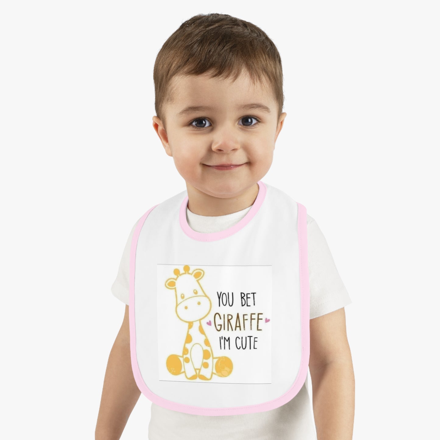 Cute Giraffe Baby Bib, Perfect for New Parents, Baby Shower Gift, Toddler Feeding, Nursery Decor