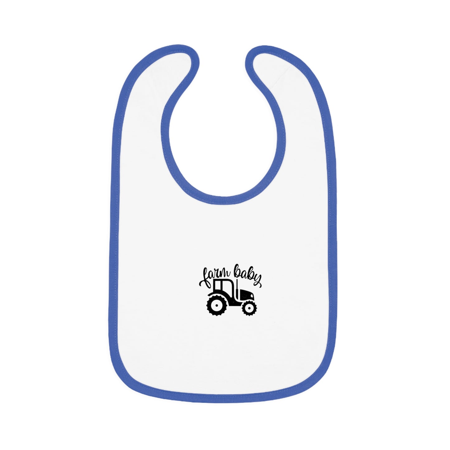 Farm Baby Bib, Cute Baby Bib for Newborns, Infant Gift, Tractor Bib, Baby Shower Gift, Farm-Themed Baby Essentials