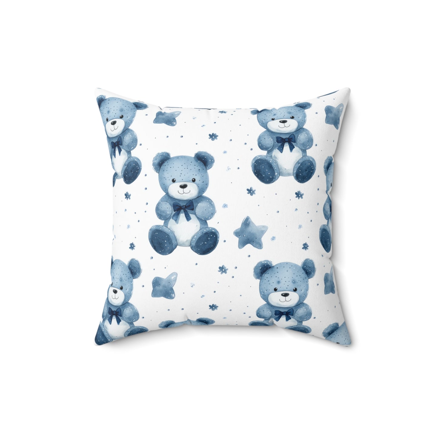 Cuddly Bear Decorative Pillow, Cozy Home Accent, Kids Room Decor, Nursery Cushion, Gift for Baby Shower, Soft Plush Pillow