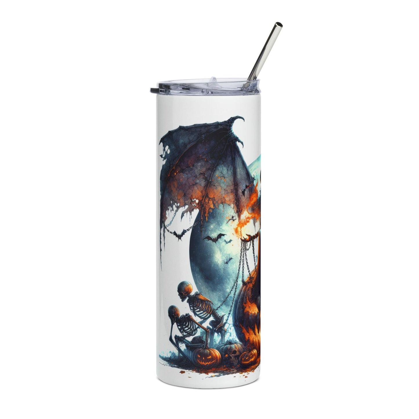 Spooky Halloween Stainless Steel Tumbler, 20oz | Trick or Treat Drinkware, Fall Aesthetic, Gift for Halloween Lovers, Unique Party [...]