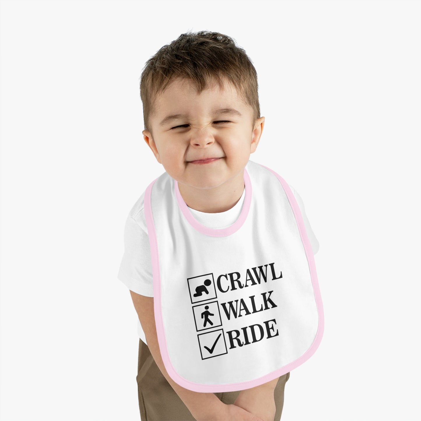 Cute Milestone Baby Bib, Baby Shower Gift, Fun Infant Bib, First Year Bib, Baby Feeding Essentials, Personalized Bibs