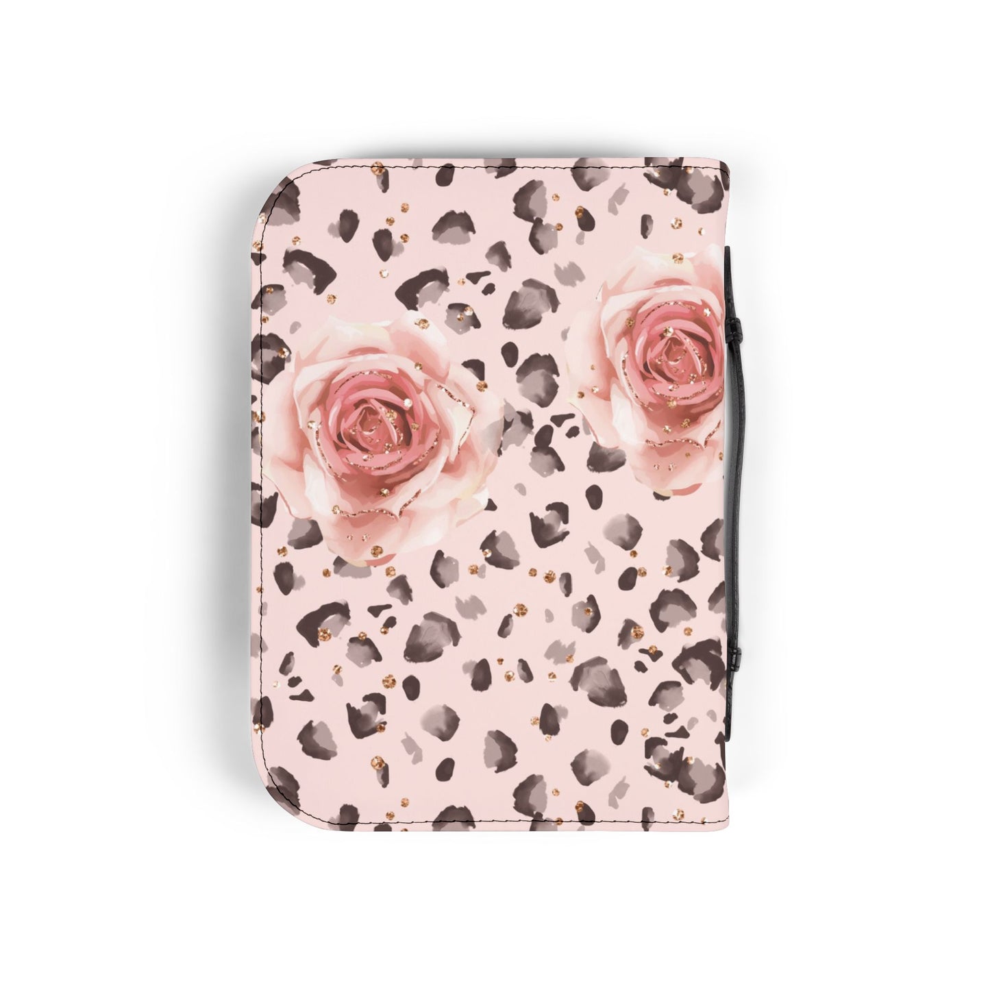 Blush Floral Bible Cover, Elegant Religious Gift for Women, Church Accessories, Personalized Scripture Holder, Christian Journal Cover