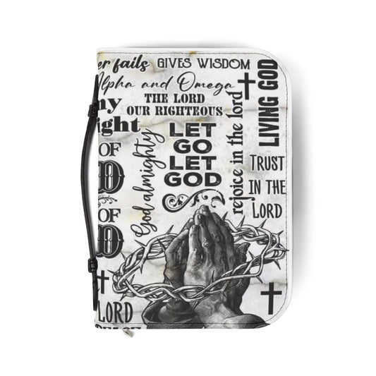 Bible Cover, Religious Gift, Faith Journal, Christian Organizer, Spiritual Keepsake, Inspirational Accessory