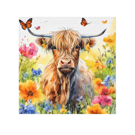Whimsical Cow Face Towel - Delightful Farmhouse Decor, Perfect Gift for Animal Lovers, Kitchen Accessory, Unique Bathroom Towel
