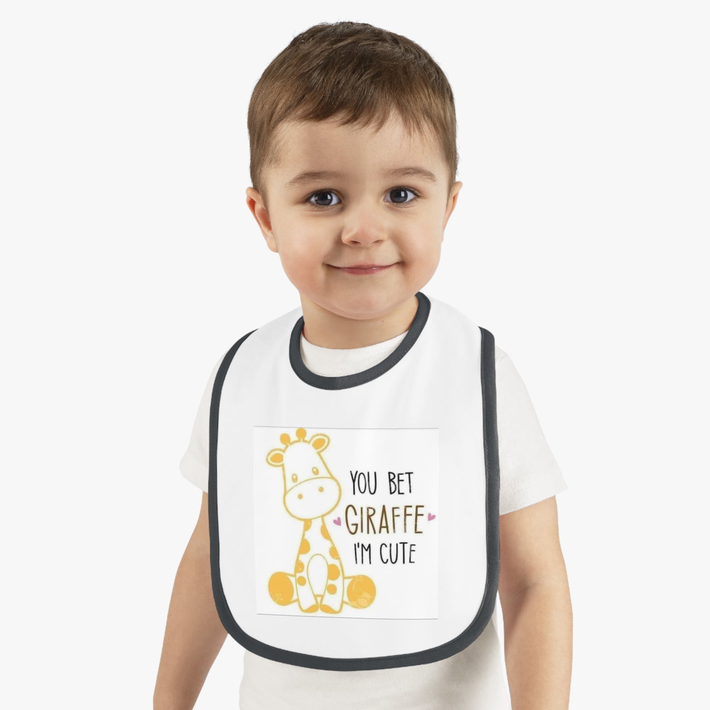 Cute Giraffe Baby Bib, Perfect for New Parents, Baby Shower Gift, Toddler Feeding, Nursery Decor
