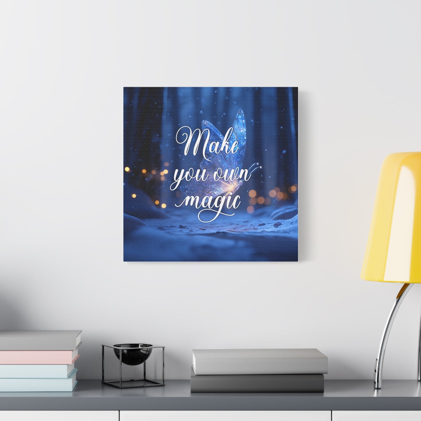 Make Your Own Magic Canvas Art - Enchanted Wall Decor, Inspirational Gift, Fairy-Themed Home Decor, Fantasy Art Print, Magical Living [...]