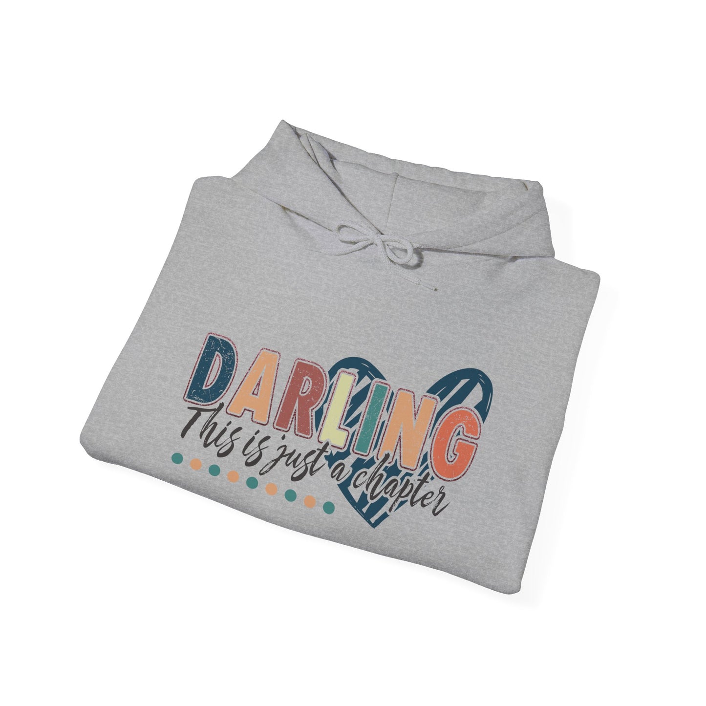 Darling Heart Hoodie - Cozy Unisex Sweatshirt, Perfect for Gifts, Valentine's Day, Love Theme, Everyday Comfort