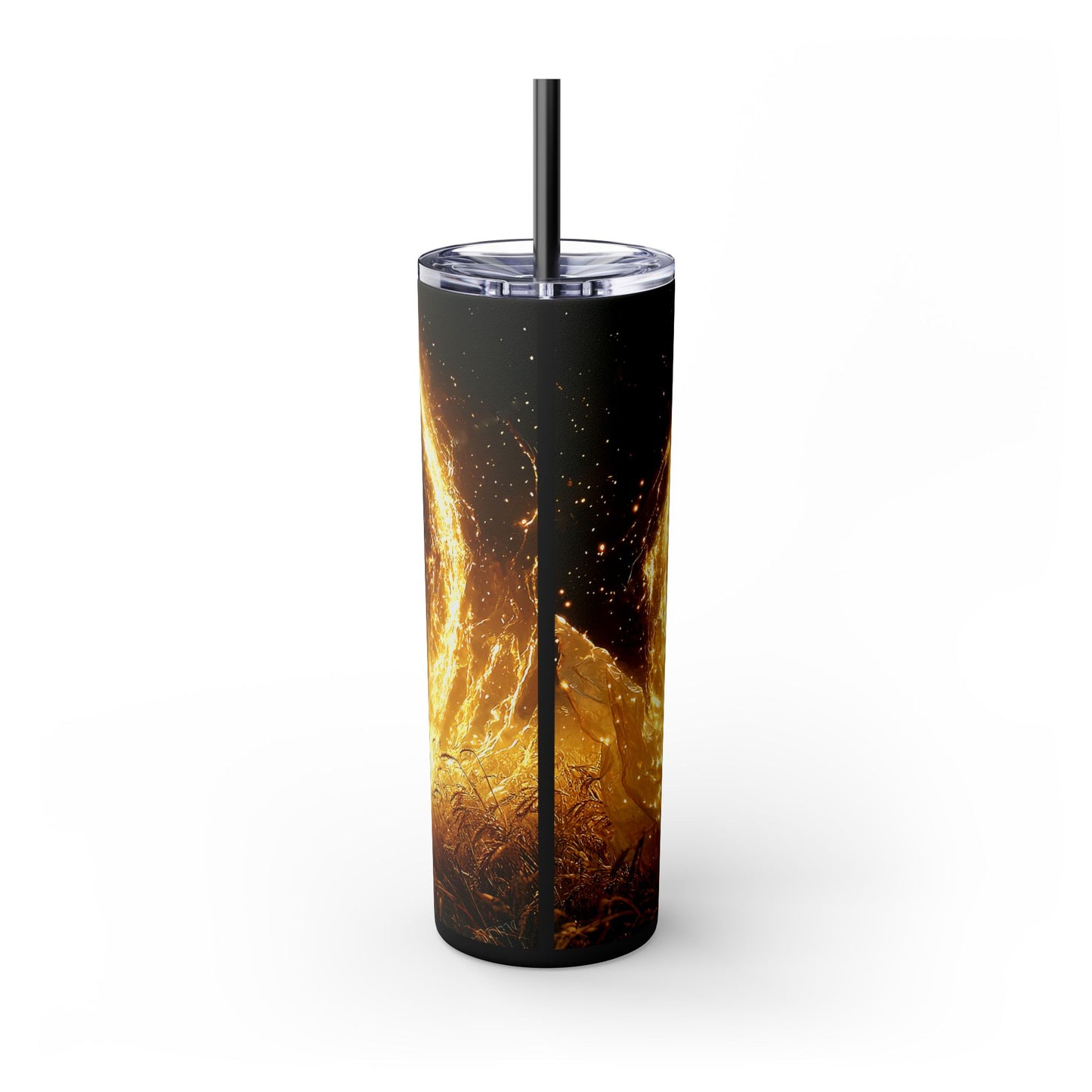 Enchanting Virgo Skinny Tumbler, 20oz - Perfect Gift for Wizards & Magic Lovers, Ideal for Halloween, Birthdays, or Daily Use