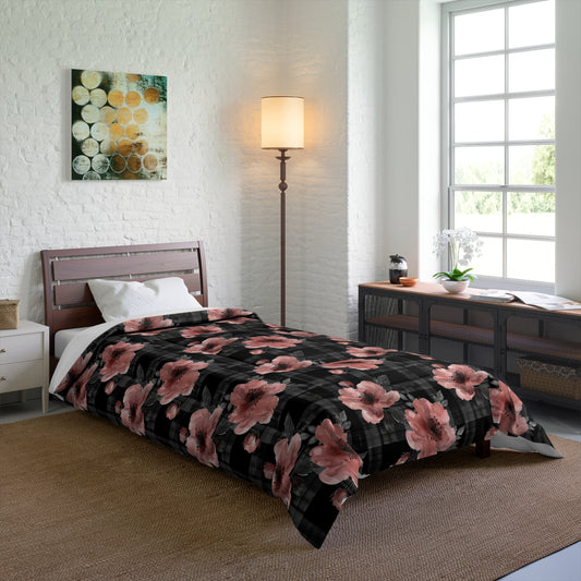 Elegant Floral Comforter | Boho Chic Bedding | Cozy Home Decor | Perfect for Weddings, Housewarming, or Seasonal Giveaways | Light and [...]
