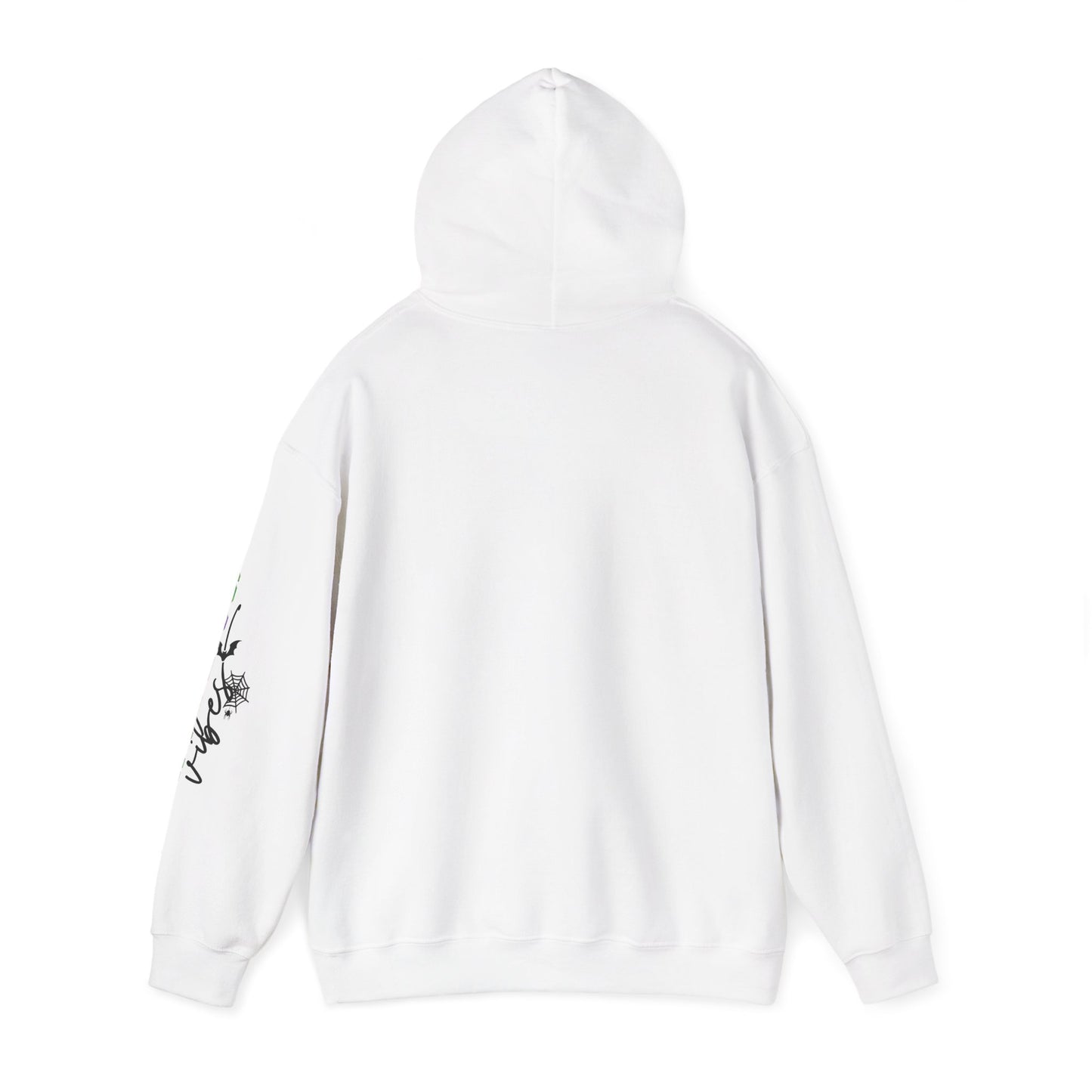 Spooky Vibes Hoodie, Unisex Fall Sweatshirt for Halloween, Cozy Casual Wear, Perfect Gift for Parties, Mens and Womens Clothing