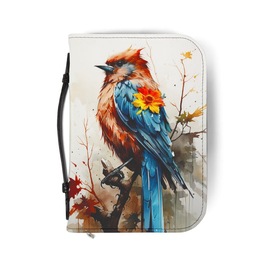 Artistic Bible Cover with Colorful Bird Design, Stylish Religious Gift, Inspirational Journal Cover, Prayer Book Protector, Unique [...]