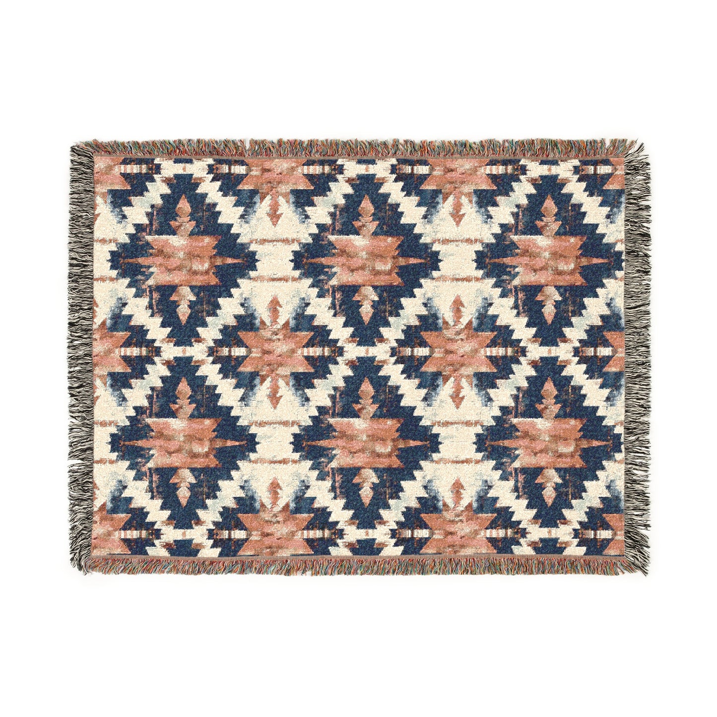 Cozy Southwest Woven Blanket - Perfect for Home Decor, Gifts, Camping, Picnics, and Cozy Evenings