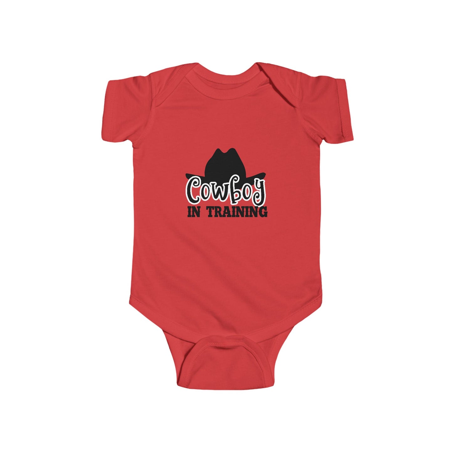 Cowboy in Training Infant Bodysuit, Baby Shower Gift, Cute Baby Outfit, Western Themed Baby Clothes, Infant Apparel