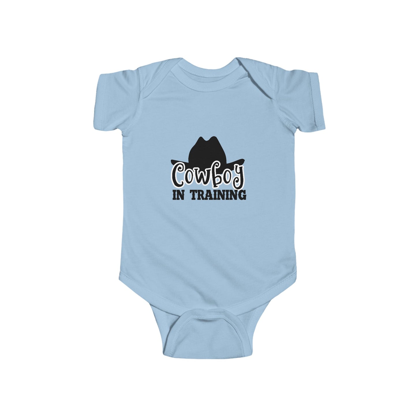 Cowboy in Training Infant Bodysuit, Baby Shower Gift, Cute Baby Outfit, Western Themed Baby Clothes, Infant Apparel