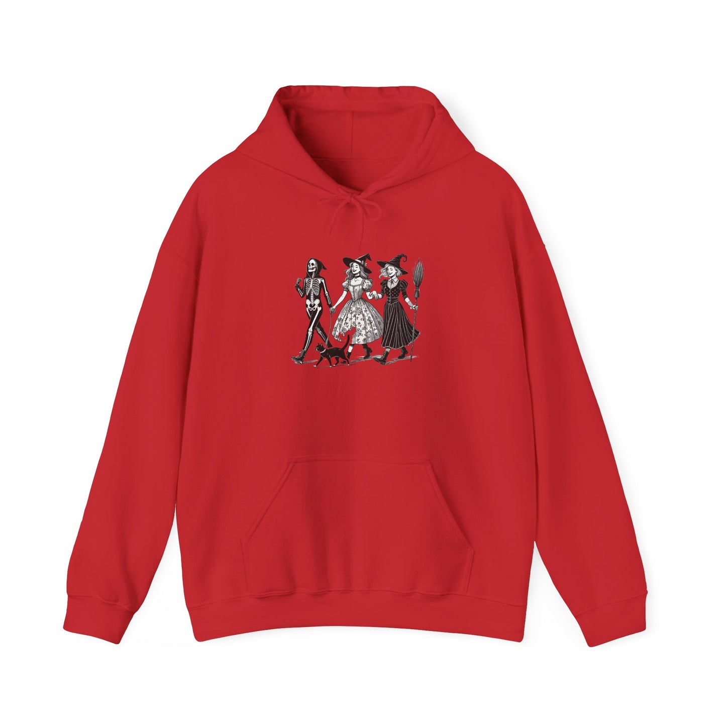 Whimsical Witchy Sweatshirt - Cozy Halloween Hoodie, Cute Gift for Fall, Unisex Casual Wear, Perfect for Parties