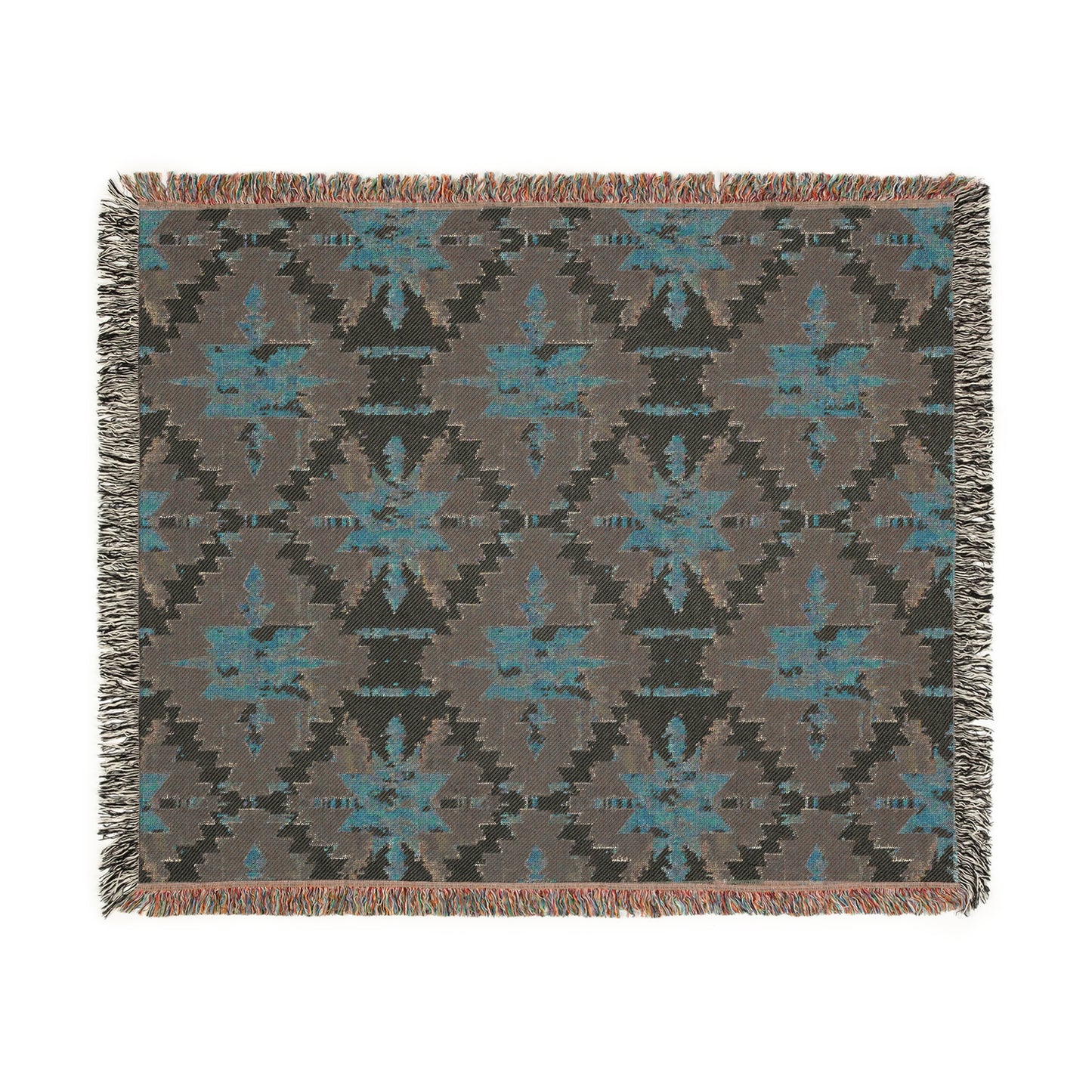 Cozy Southwest Woven Blanket - Perfect for Home Decor, Gifts, Camping, Picnics, and Cozy Evenings