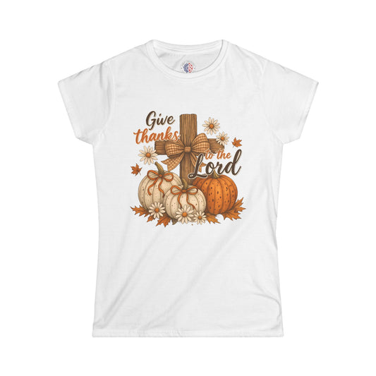 Women’s Thankful Tee for Autumn Celebrations | Fall Fashion, Christian Apparel, Thanksgiving Shirt, Cozy Outfits, Casual Wear
