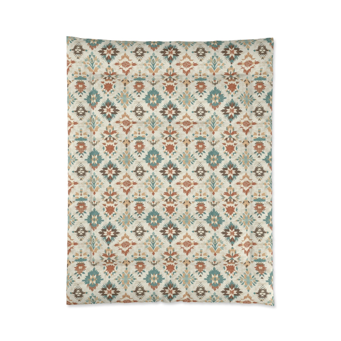 Boho Chic Comforter, Cozy Quilt for Bohemian Bedroom Decor, Stylish Bedding for Adults, Living Room Throw Blanket, Unique Gift Idea