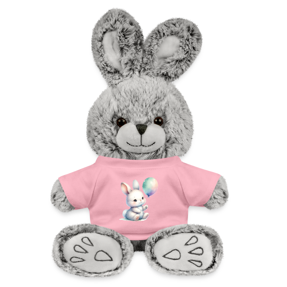 Rabbit-Bunny with Balloon - petal pink