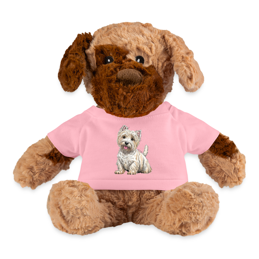 Westie Dog - petal pink