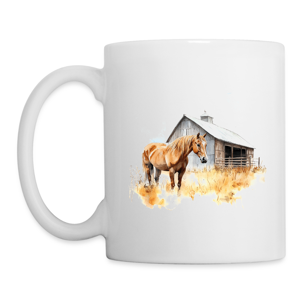 HoresBarn Coffee/Tea Mug - white
