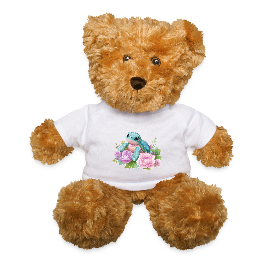 Teddy Bear-Turtle - white