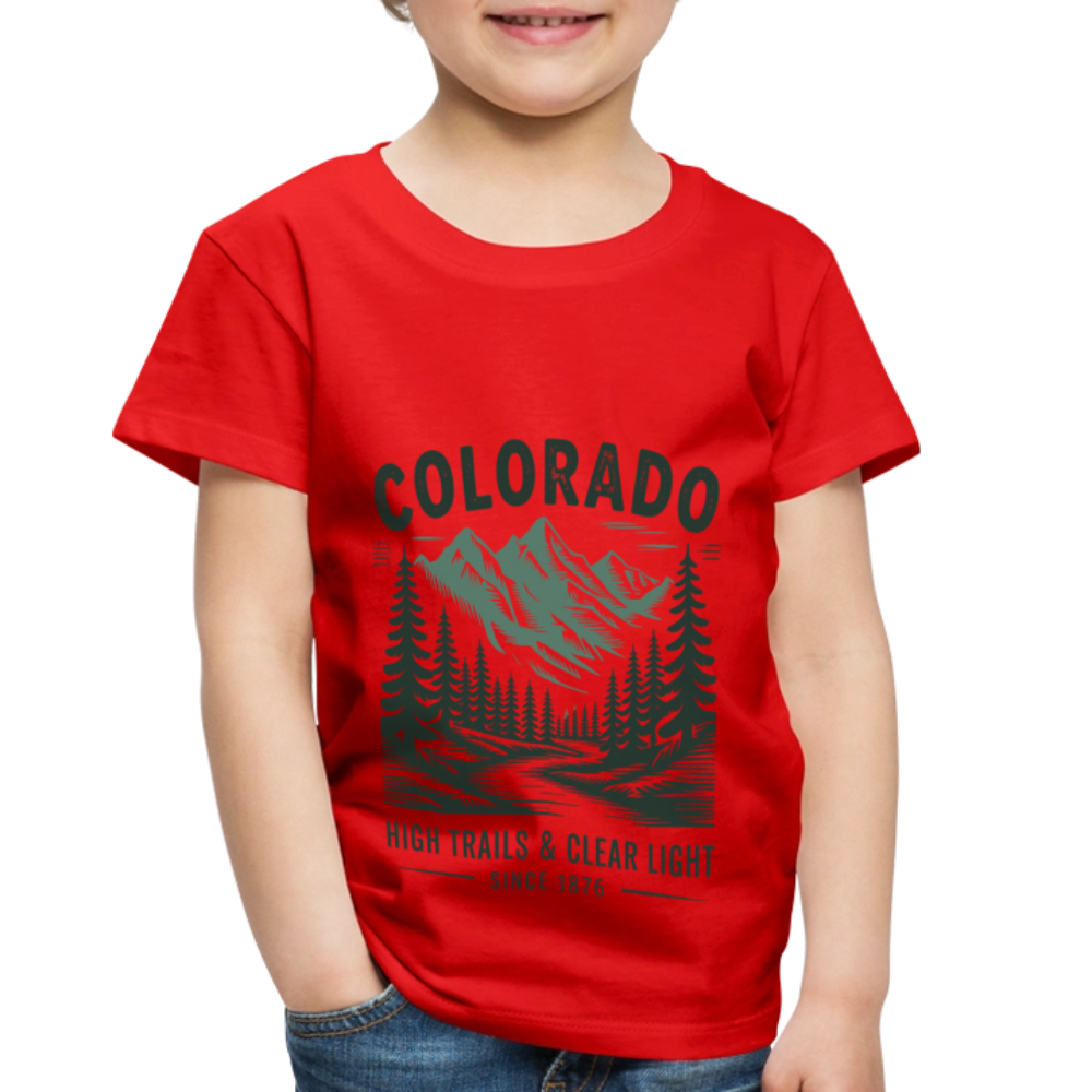 Colorado Toddler Premium T-Shirt - red