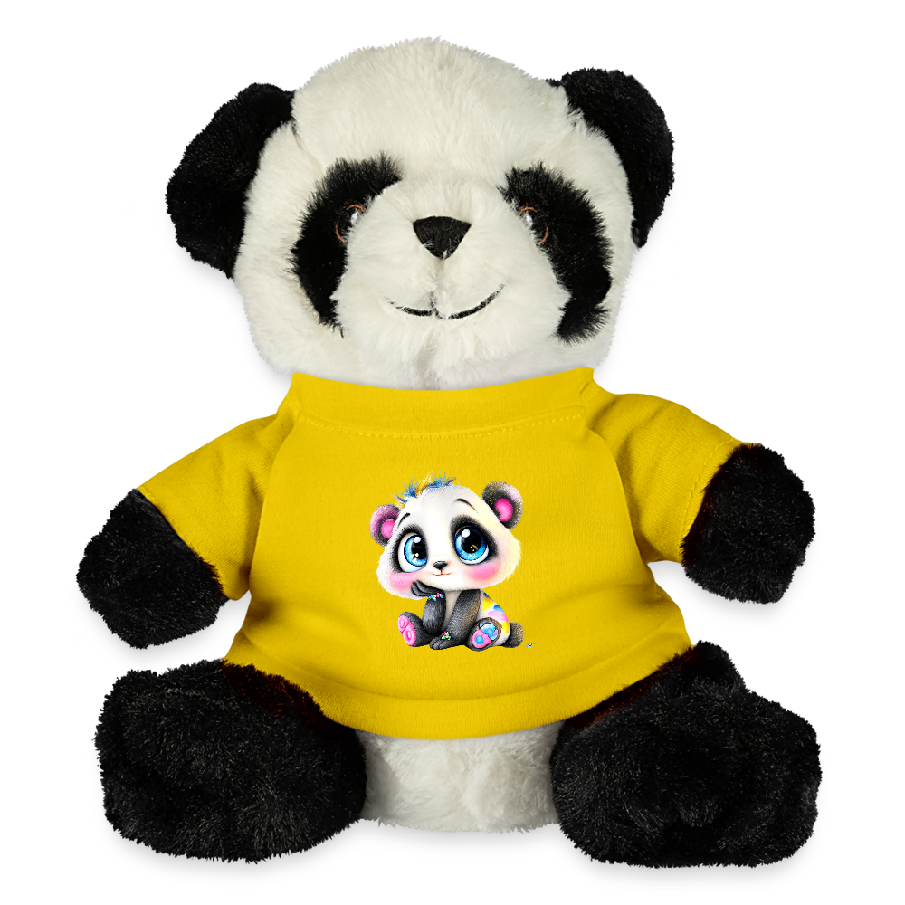 Cute Panda Bear - yellow