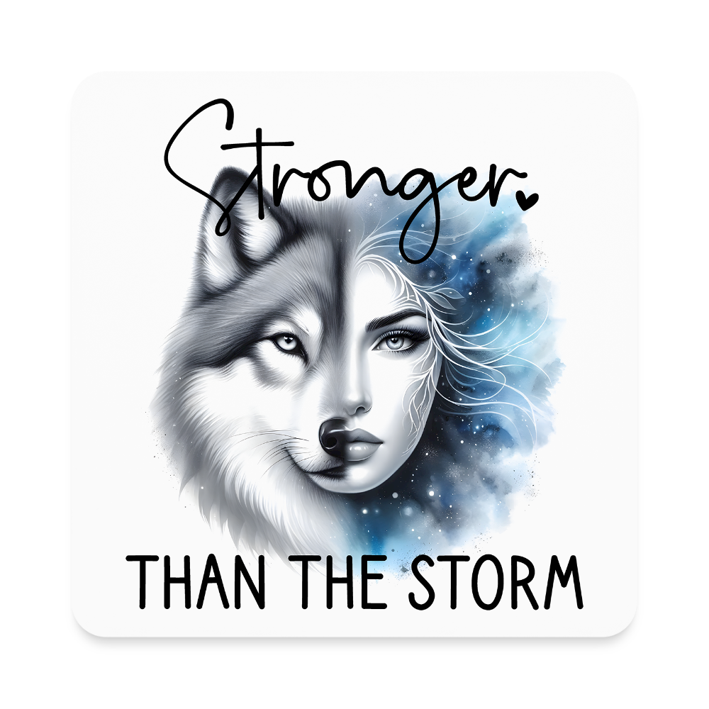 Stronger Square Magnet - white