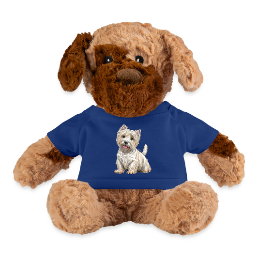 Westie Dog - royal blue