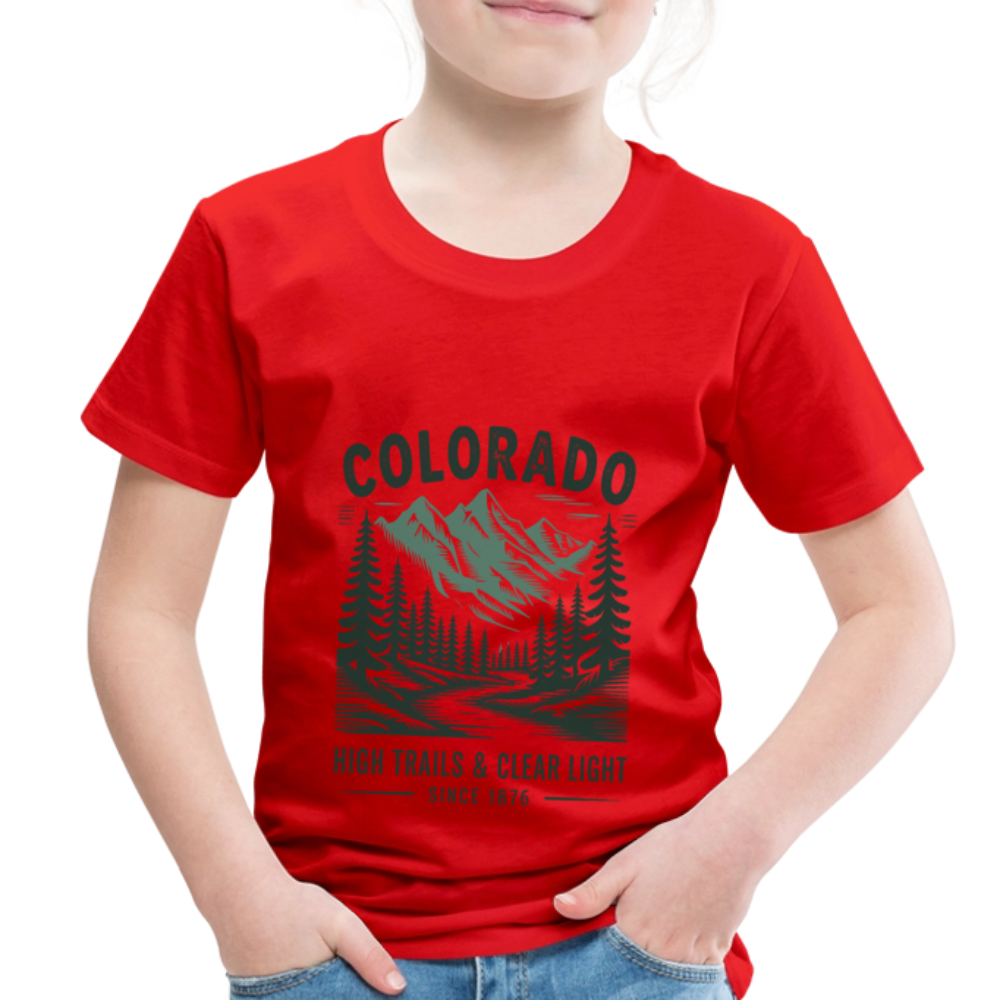 Colorado Toddler Premium T-Shirt - red