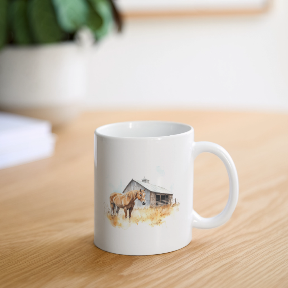 HoresBarn Coffee/Tea Mug - white