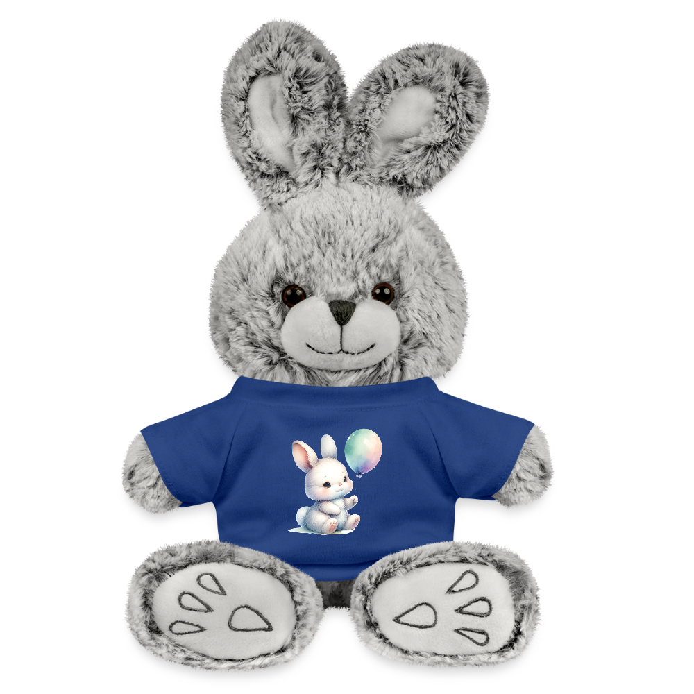 Rabbit-Bunny with Balloon - royal blue
