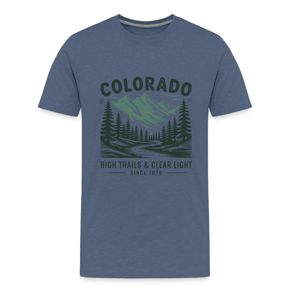 Colorado Kids' Premium T-Shirt - heather blue