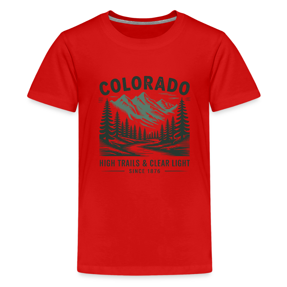 Colorado Kids' Premium T-Shirt - red