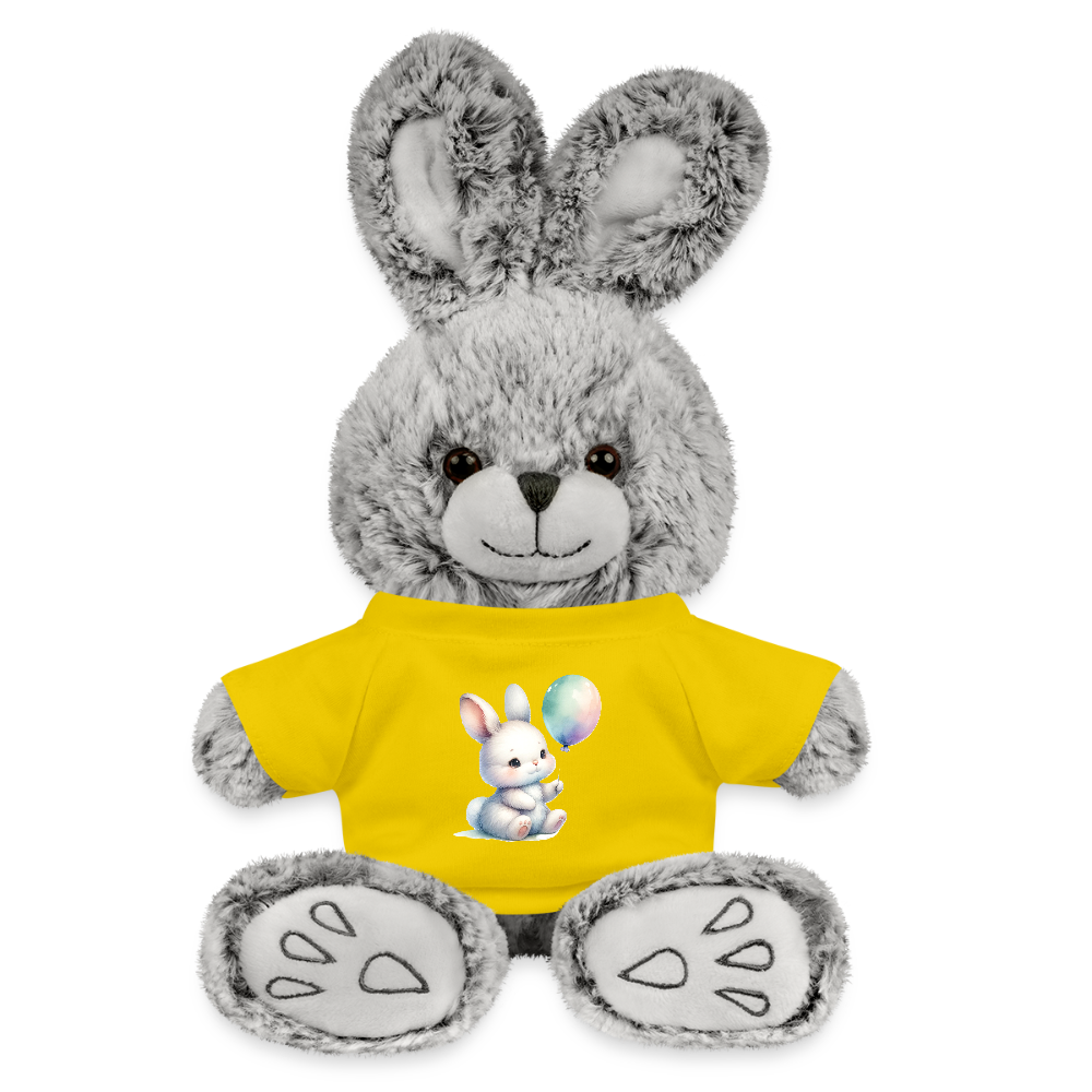 Rabbit-Bunny with Balloon - yellow