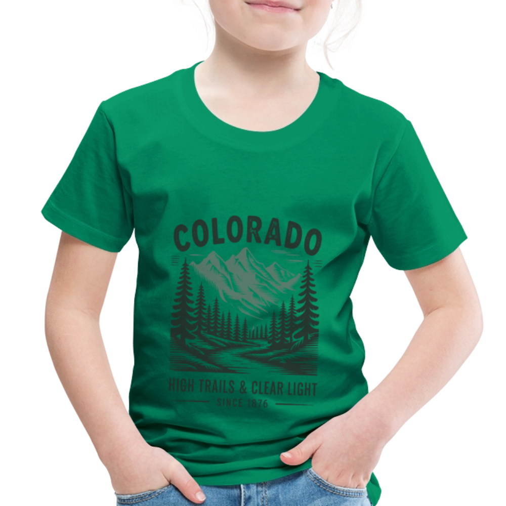 Colorado Toddler Premium T-Shirt - kelly green